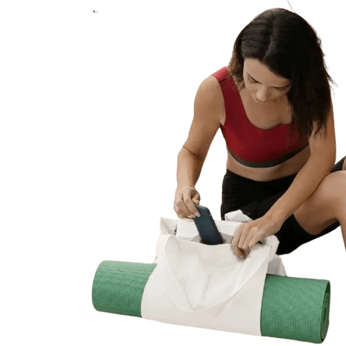 Sac de Yoga | Yogi Lettre White White
