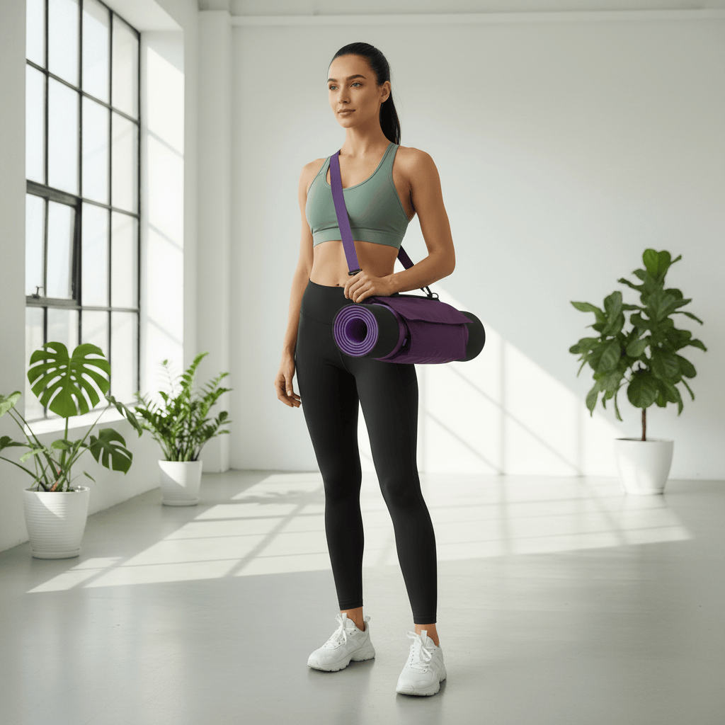 Sac de Yoga | Yogi Smart : un indispensable pour votre pratique Purple