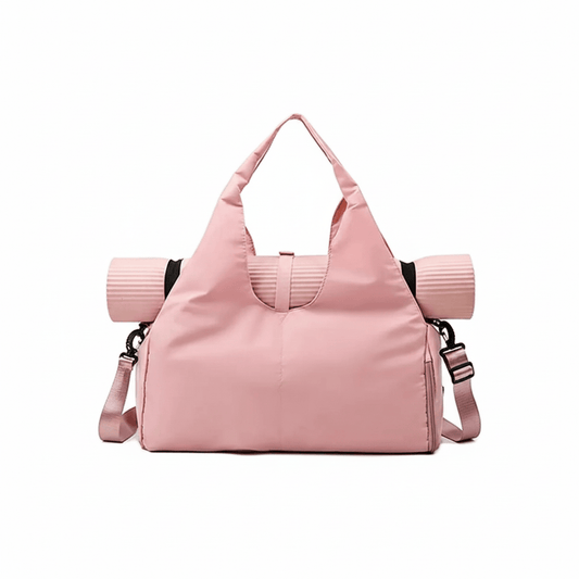 Sac tapis de yoga coton Bio 72x15x18cm - La Tortue de Jade Sac tapis de yoga coton Bio 72x15x18cm - La Tortue de Jade