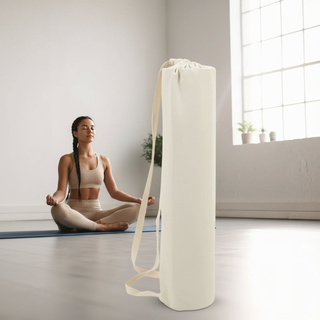 Sac Pour Tapis de Yoga | Naturel Bag White / 74.00X18.00X16.00CM