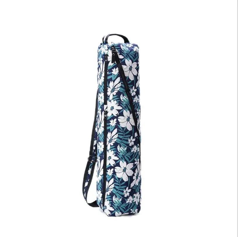 Sac pour tapis de yoga | Zen Travel Pro : Léger & Résistant Décor Floral
