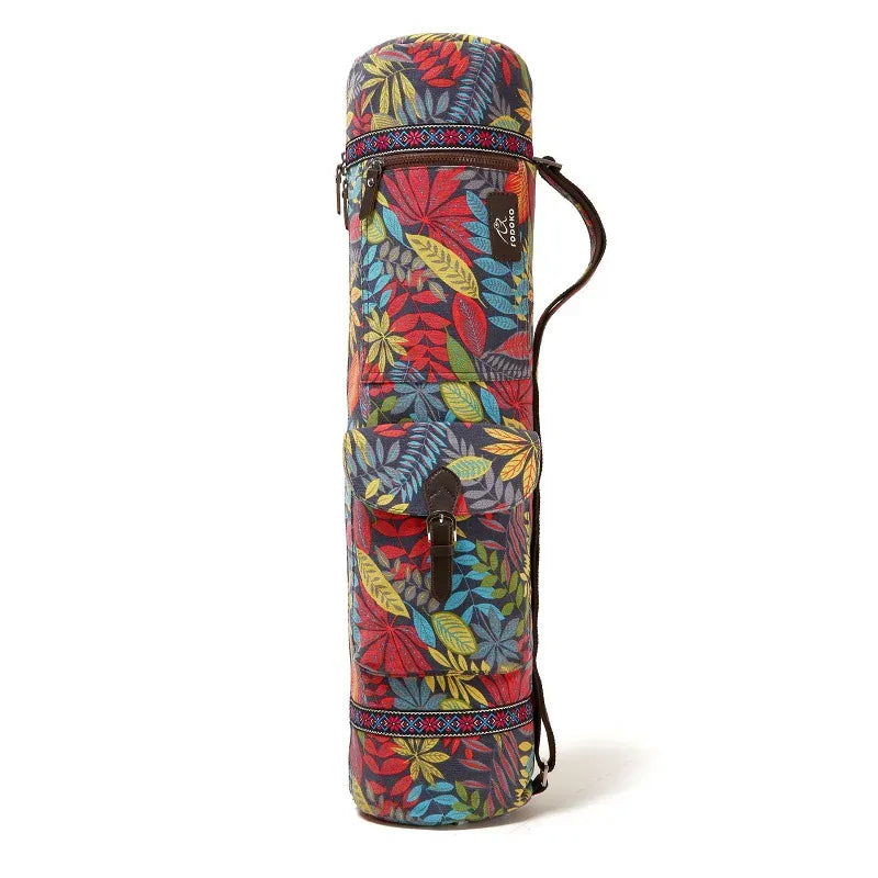 Sac Pour Tapis Yoga | Zen Sac Motif Floral multi