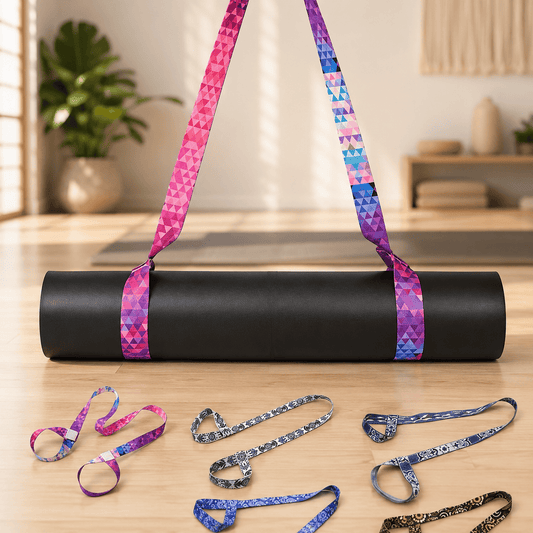 Sangle de transport pour tapis de yoga | color : ajustable 