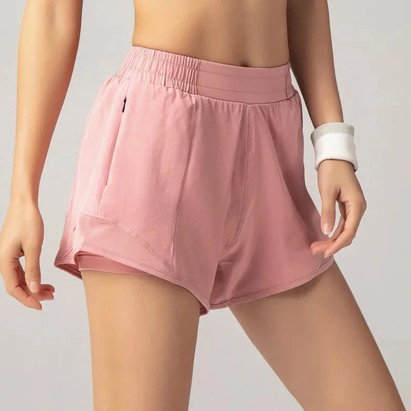 Short yoga femme | Zen Summer yoga Pink / XL