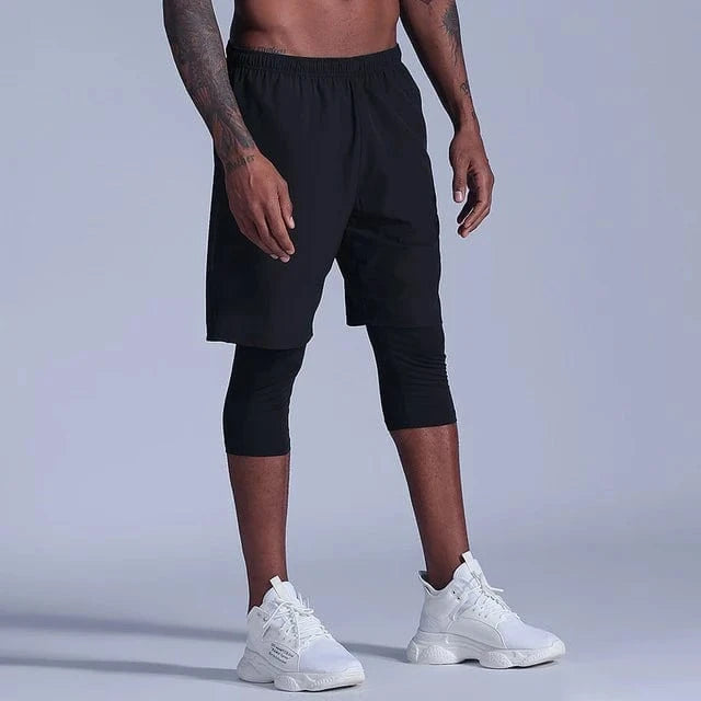 Short Yoga Homme | Zen 2en1 Long black / XL(175-180cm)