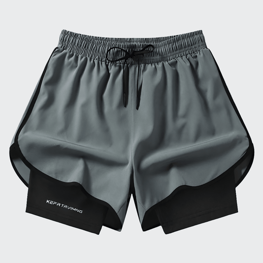 Short yoga homme | Zen training dark gray / M