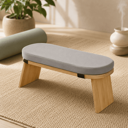 Tabouret Yoga | Zen Wood Portable : perfectionnez votre méditation