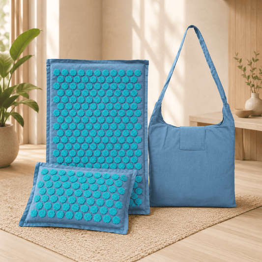 Tapis d'acupression | Set Light Green 3 pièces : relaxation et anti-stress 3pcs light green set