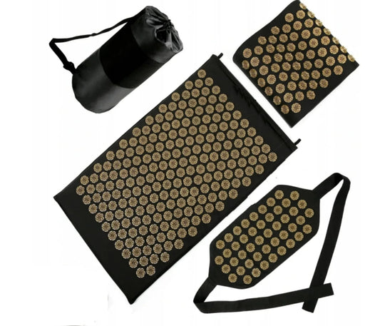 Tapis d'acupression | Set Relax 4pcs : un kit complet pour relaxation 4pcs set