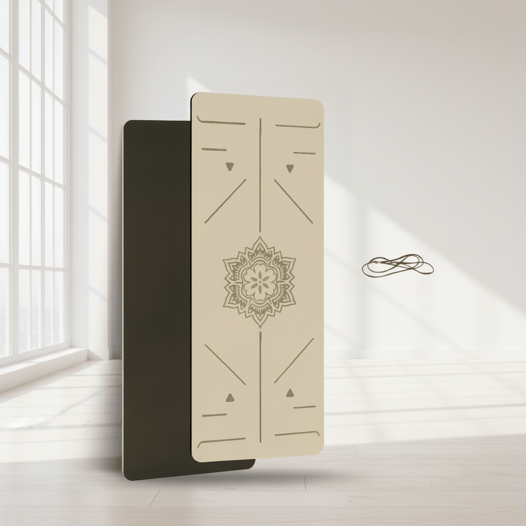 Tapis de Yoga  | Centre 6MM : antidérapant, épaisseur 6mm et confort