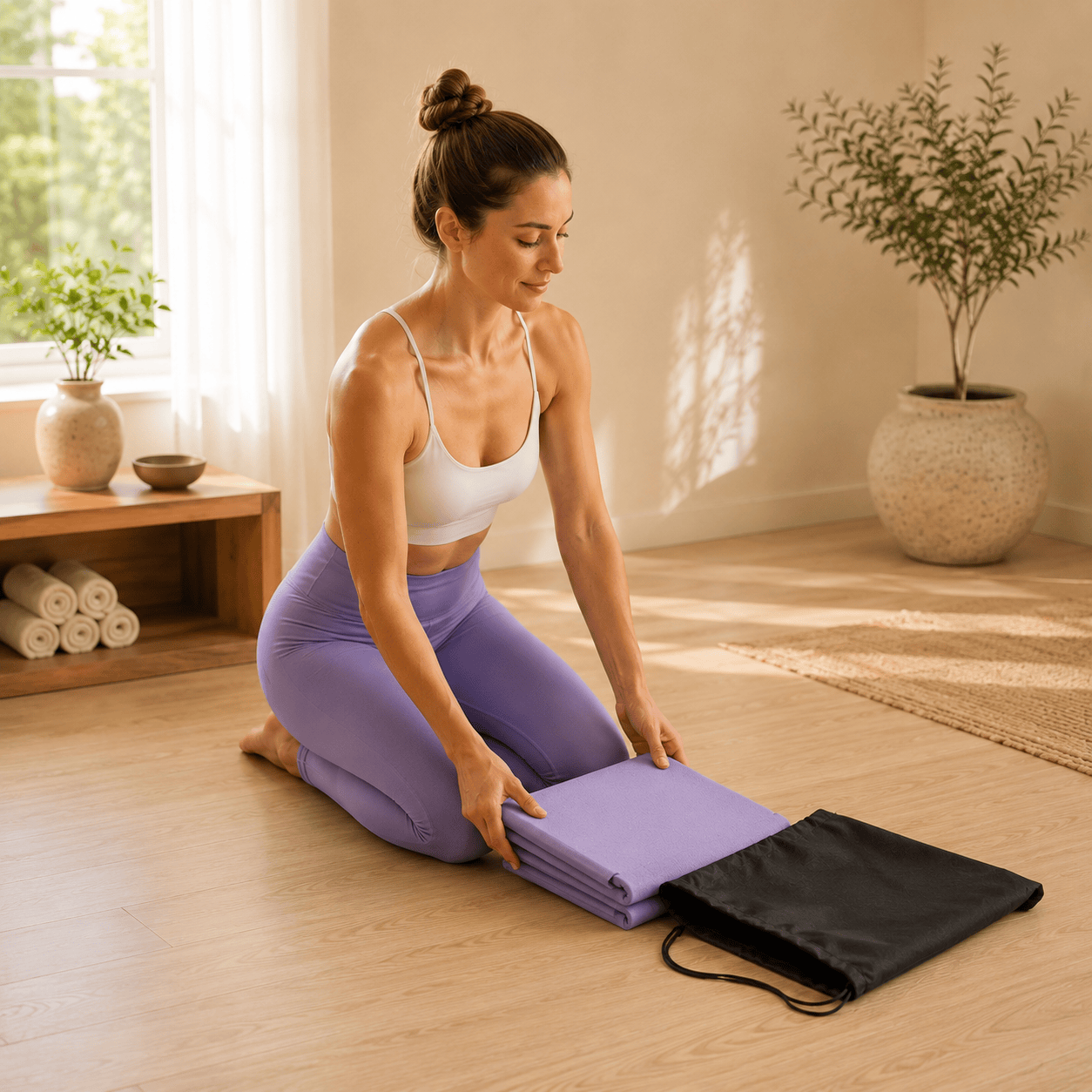 Tapis de yoga de voyage | Pro Travel 8MM : confort en déplacement