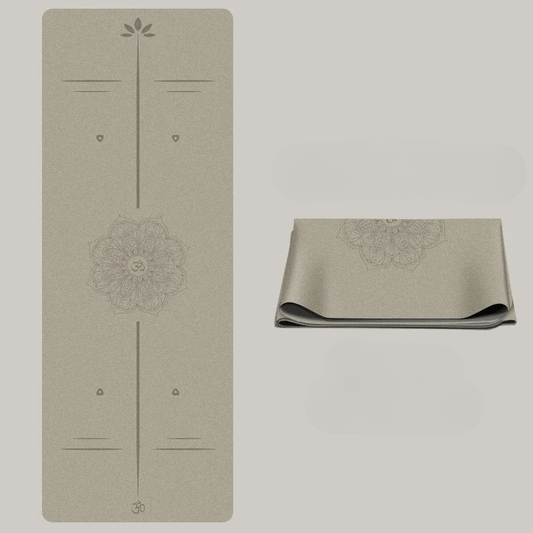 Tapis de Yoga de Voyage | Ultra fin 1.5mm Brun Claire