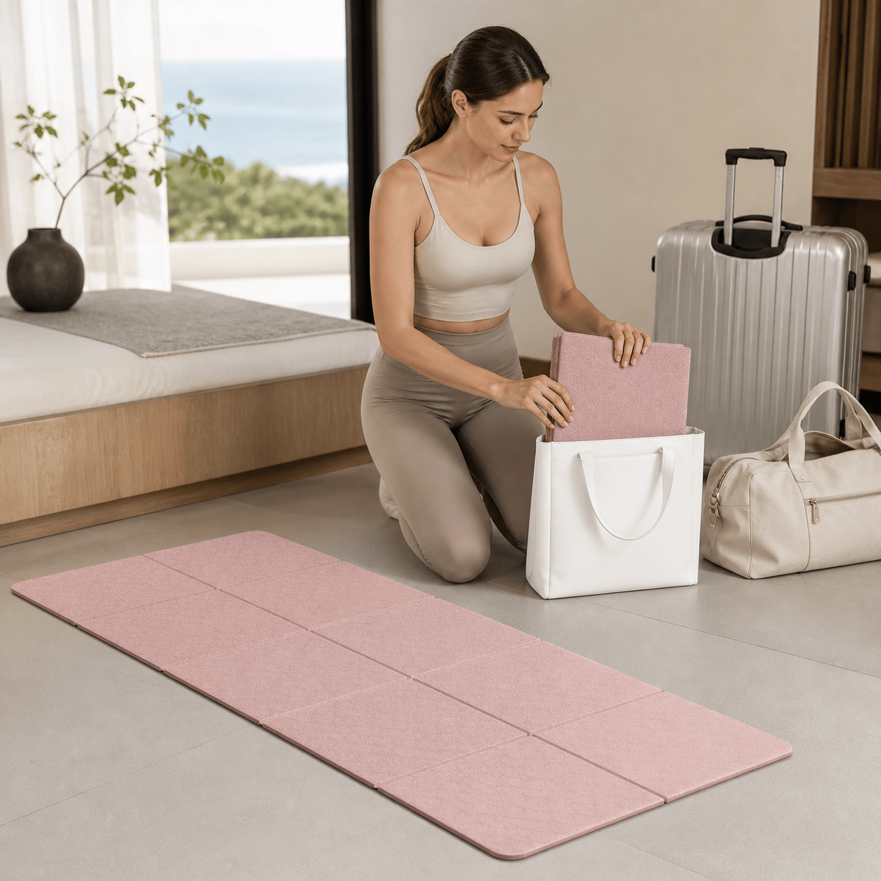 Tapis de Yoga de Voyage | Zen Portable 4MM : l'indispensable yoga !