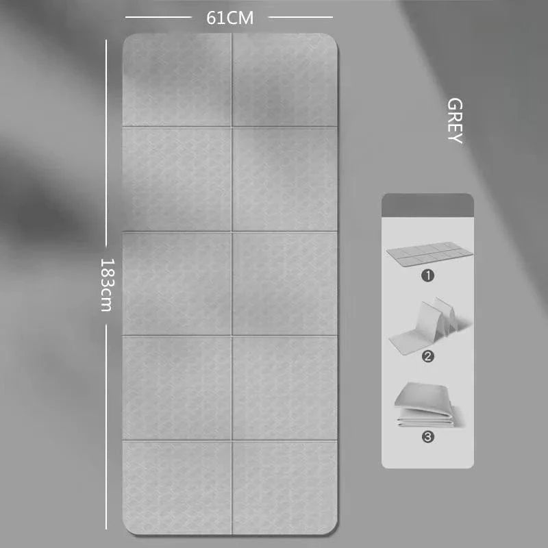 Tapis de Yoga de Voyage | Zen Portplus 4mm Grey