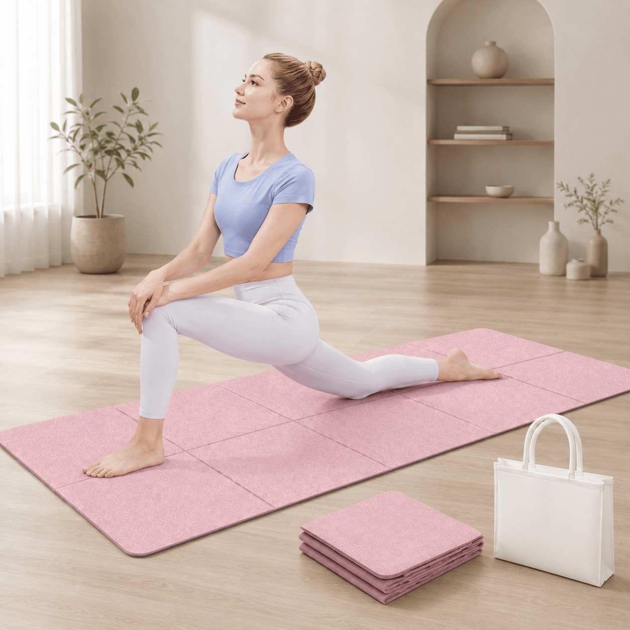 Tapis de Yoga de Voyage | Zen Portplus 4mm : pratiquez partout