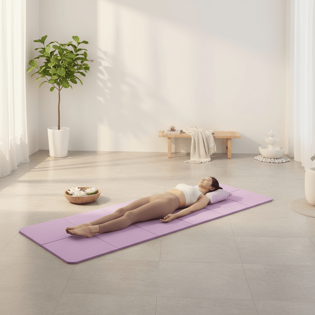 Tapis de Yoga Large 80cm | 183x80 : confort 6mm, rangement facile