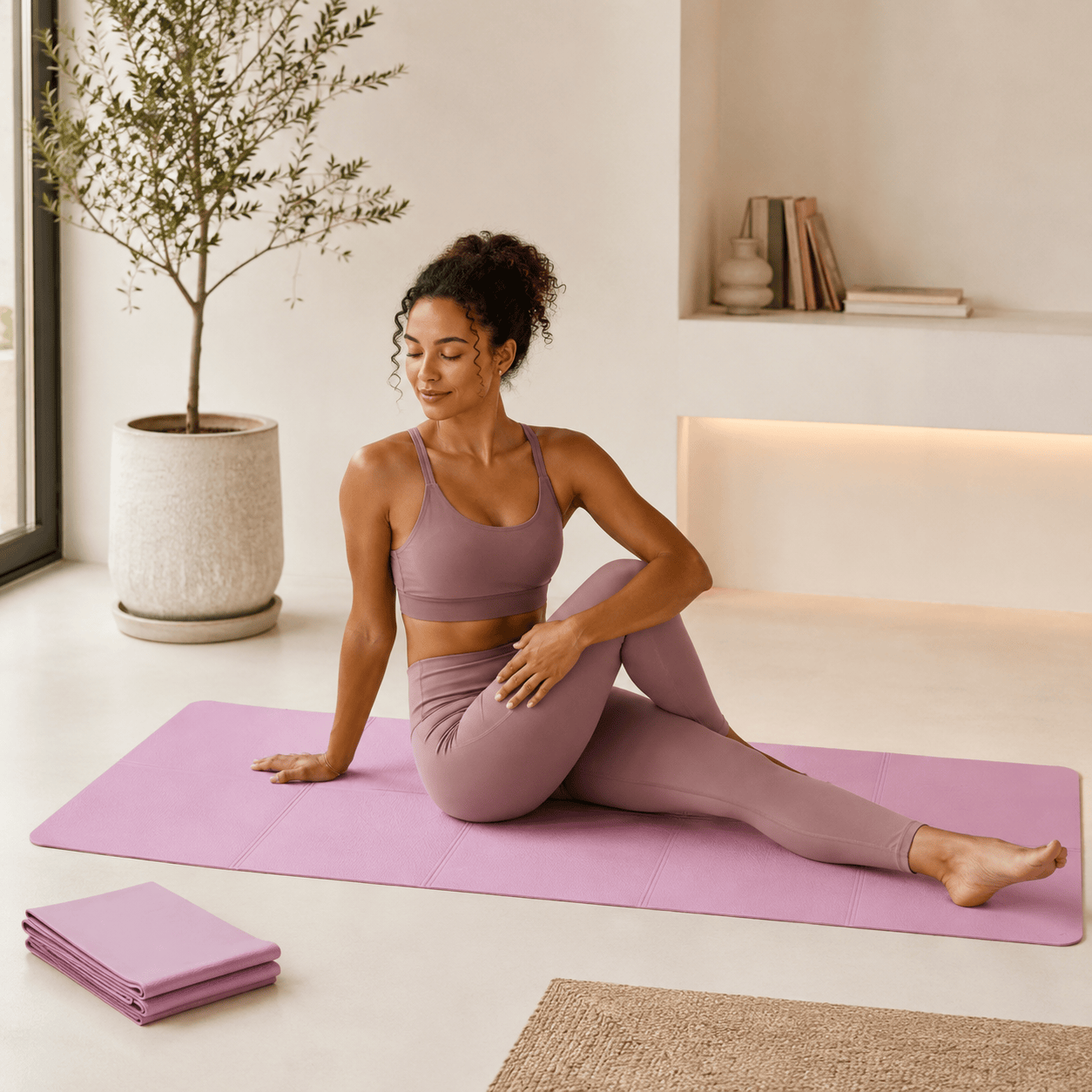 Tapis de Yoga  | Mouvement 4MM : pratiquez en toute liberté