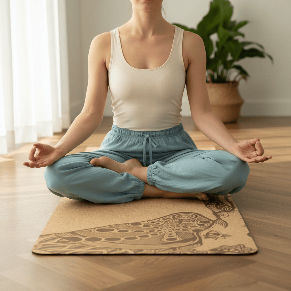 Tapis Yoga Liége | Naturel Elephant 4mm : naturel et antidérapant Elephant