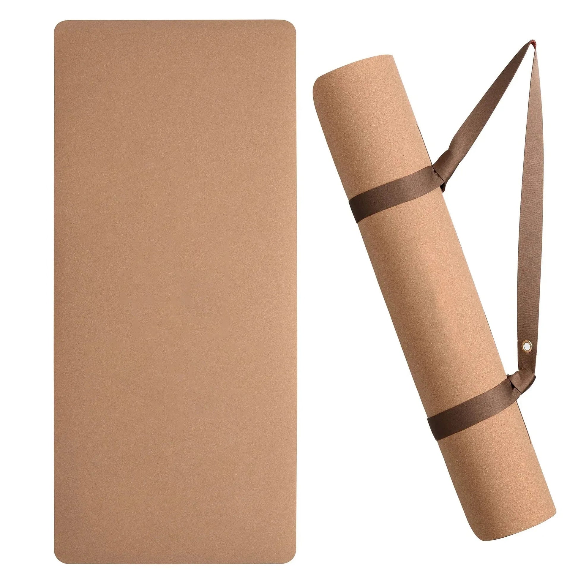 Tapis Yoga Liege | Naturel Neutre 5MM Naturel Liege 0.5cm