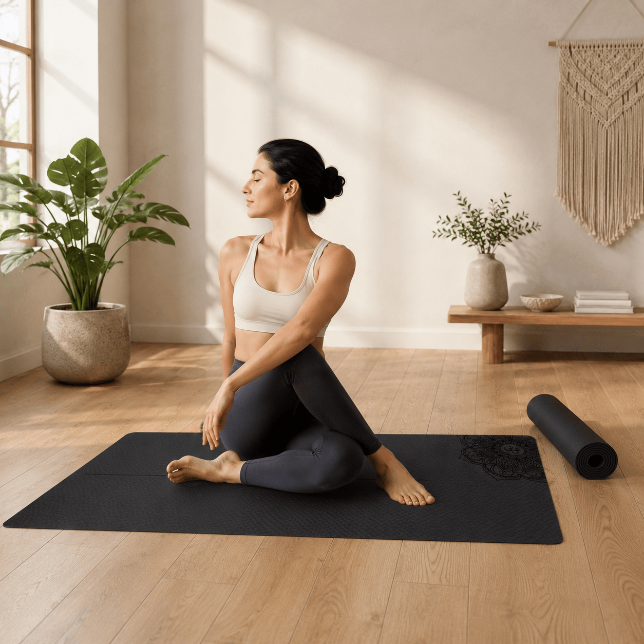 Tapis Yoga | Zen Mat 6MM : pour un confort et une adhérence optimale