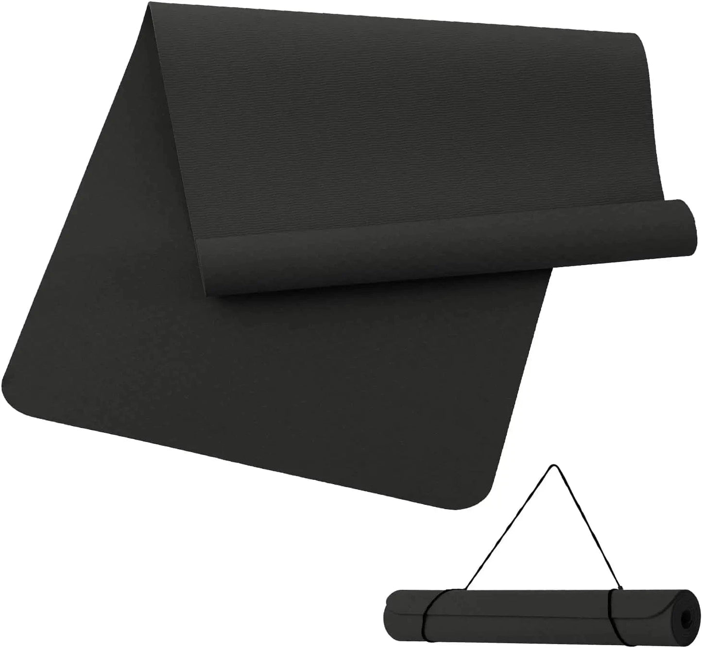 Tapis yoga | Zen Maxi80 black / 190*80*0.6cm