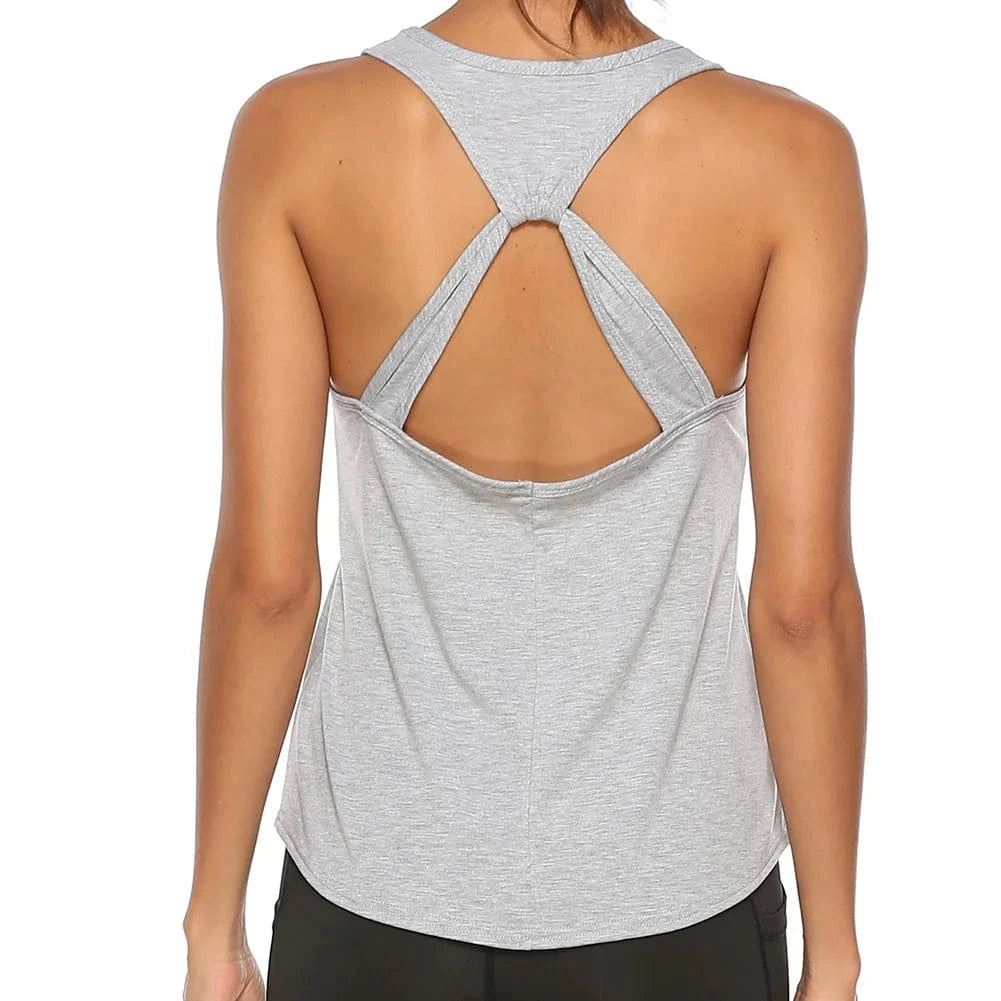 Tee Shirt Yoga Femme | Zen Chic Yoga Gris / L