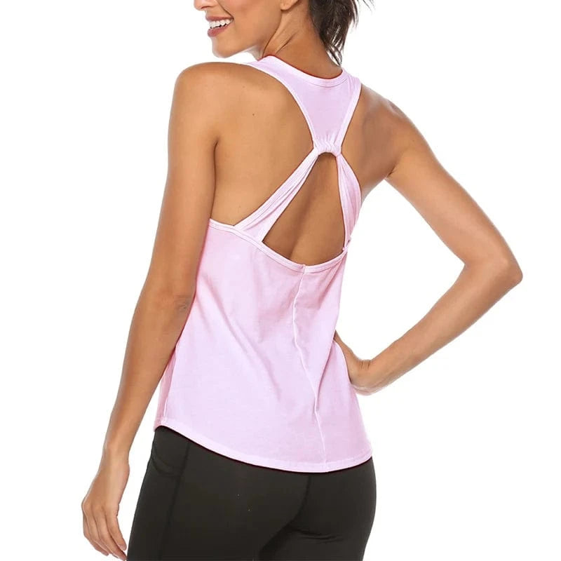 Tee Shirt Yoga Femme | Zen Chic Yoga Rose / L