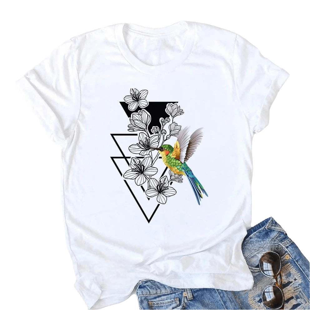 Tee Shirt Yoga Femme | Zen LifeYoga Zen colibri / XXL