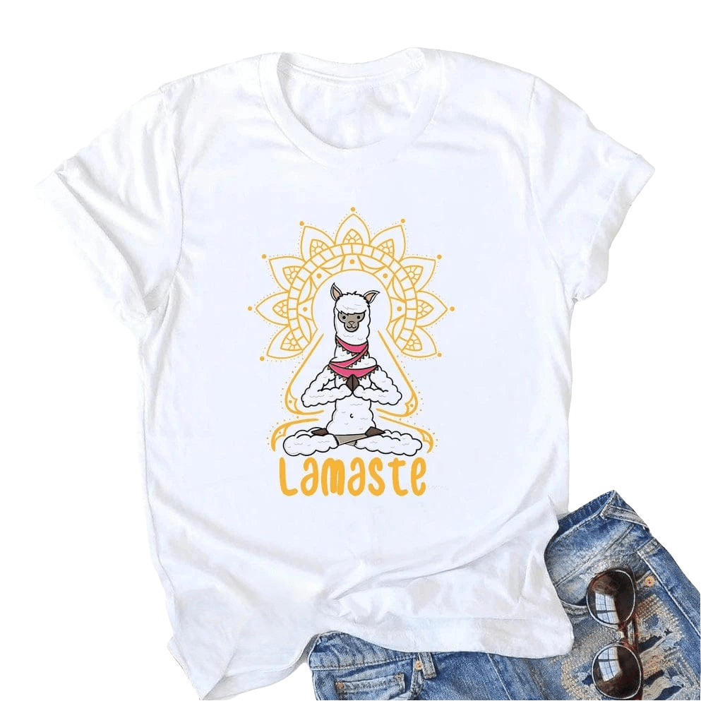 Tee Shirt Yoga Femme | Zen LifeYoga Zen lamaste / XXL