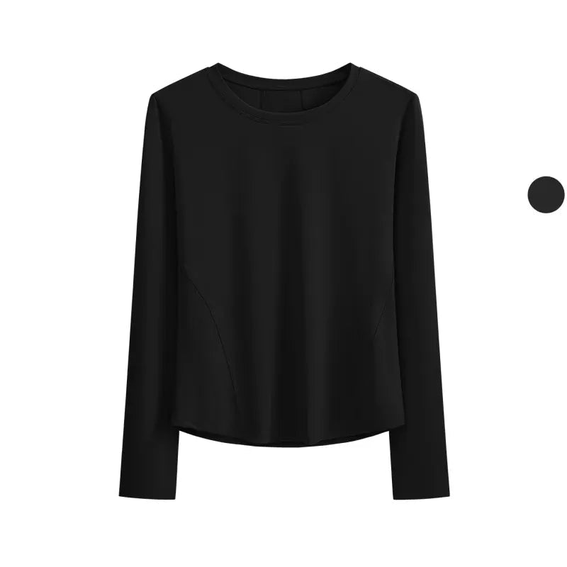 Tee Shirt Yoga Femme | Zen Premium Light Black / XXXL(72.5kg-77.5kg)