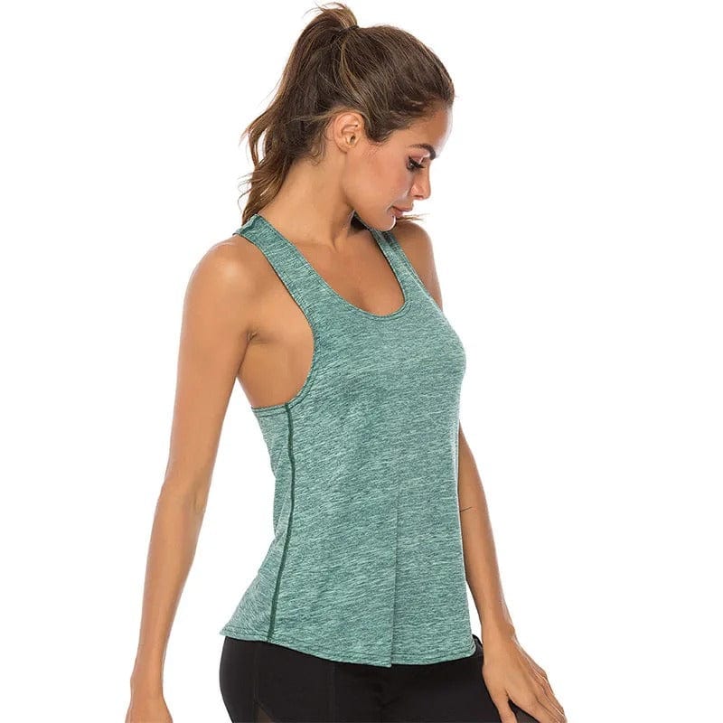 Tee Shirt Yoga Femme | Zen Sans Manche : respirant et confortable